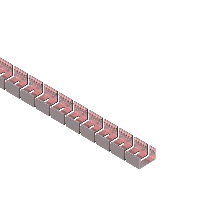 QSG-UL2515 3D ALU  Rose Gole