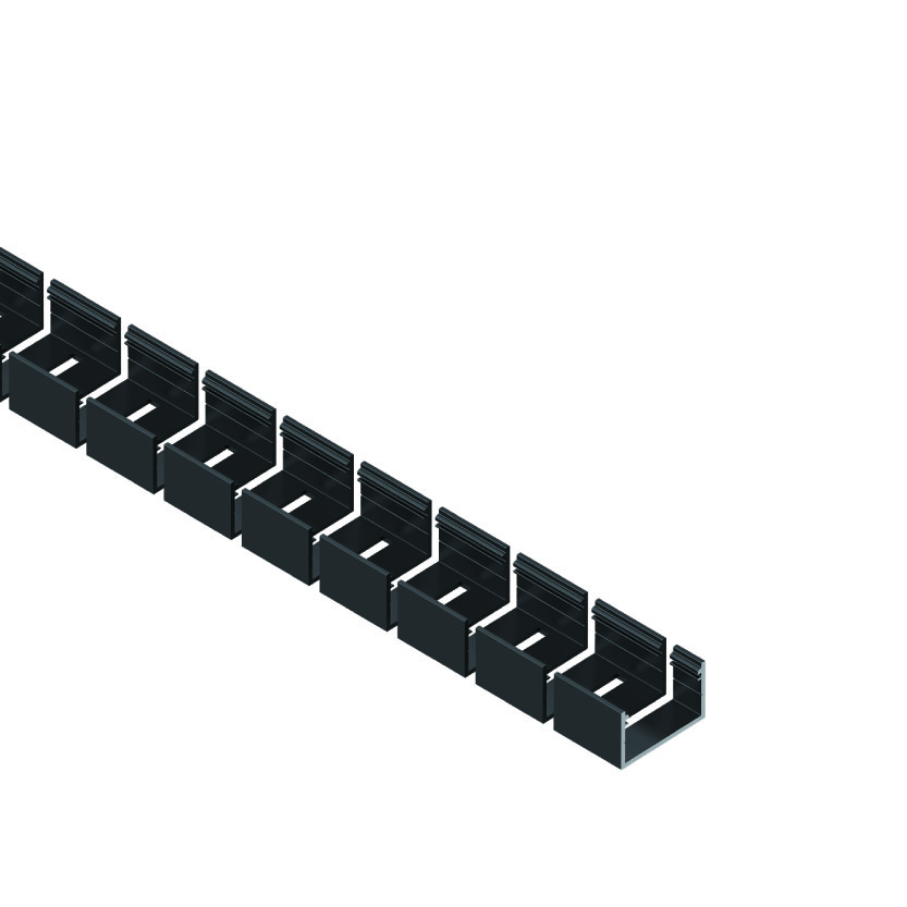 QSG-UL2515 3D ALU Black